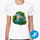 Женская спортивная футболка