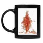 Кружка цветная UV-DTF