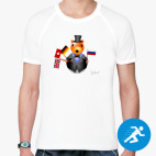 Мужская спортивная футболка