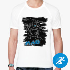 Мужская спортивная футболка