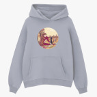 Толстовка худи оверсайз