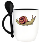 Кружка с ложкой