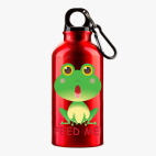 Металлическая бутылка 400 мл UV-DTF