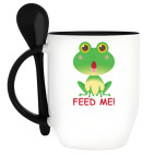 Кружка с ложкой