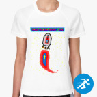 Женская спортивная футболка