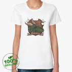 Женская футболка органик