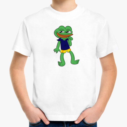 Детская футболка Лягушонок Пепе