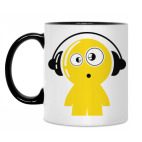 Кружка двухцветная