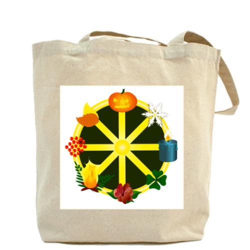 Сумка шоппер с принтом Викка