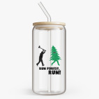 Банка с бамбуковой крышкой