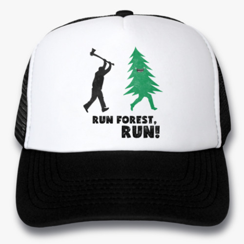 Кепка-тракер Run forest run! New Year