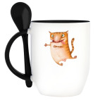 Кружка с ложкой