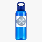 Прозрачная спортивная бутылка