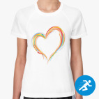 Женская спортивная футболка