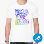 Мужская спортивная футболка