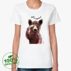 Женская футболка органик