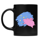 Кружка цветная UV-DTF