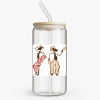 Банка с бамбуковой крышкой