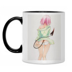 Кружка двухцветная