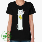 Женская футболка органик