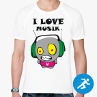 Мужская спортивная футболка