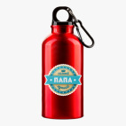 Металлическая бутылка 400 мл UV-DTF