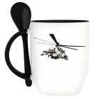 Кружка с ложкой