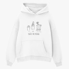 Толстовка худи оверсайз