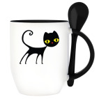 Кружка с ложкой