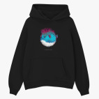 Толстовка худи оверсайз