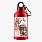 Металлическая бутылка 400 мл UV-DTF