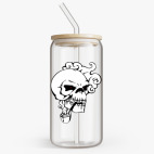 Банка с бамбуковой крышкой