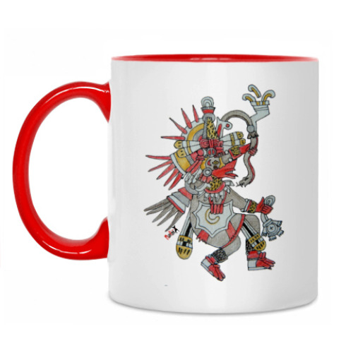 Кружка с принтом Мексиканские Боги