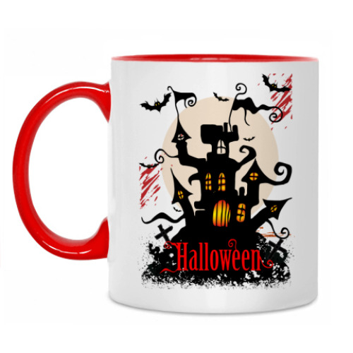 Кружка с принтом Хэллоуин