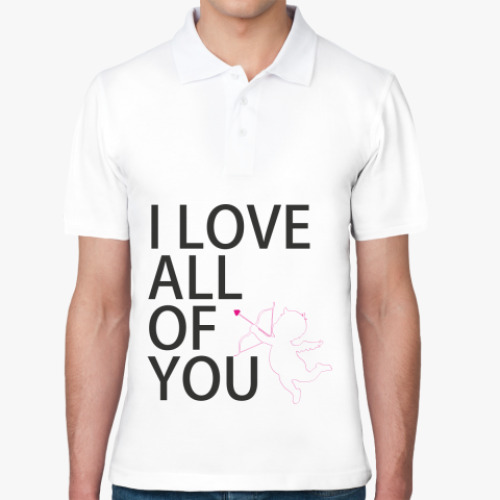Рубашка поло I love all of you