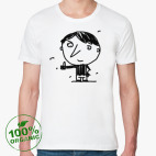 Мужская футболка органик