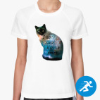 Женская спортивная футболка