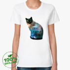 Женская футболка органик