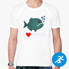 Мужская спортивная футболка