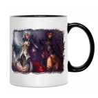 Кружка двухцветная