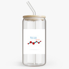 Банка с бамбуковой крышкой