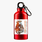 Металлическая бутылка 400 мл UV-DTF