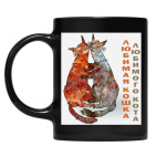 Кружка цветная UV-DTF