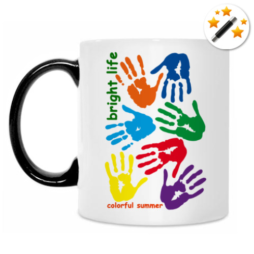 Кружка-хамелеон Руки рн.