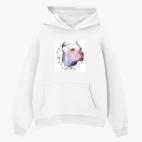 Толстовка худи оверсайз