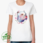 Женская футболка органик