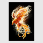 Постер 80 х 120 см Птица Феникс Fenix bird