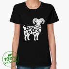 Женская футболка органик