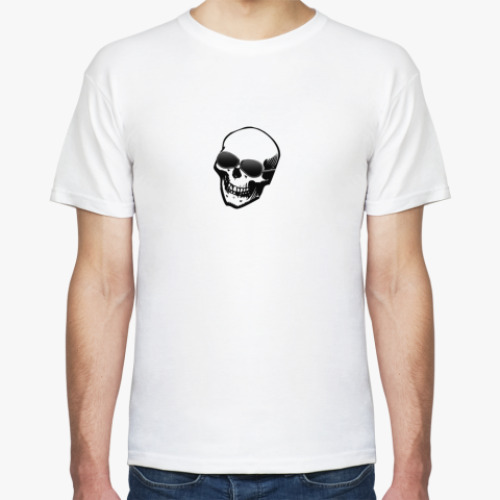 Футболка с принтом Череп