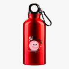 Металлическая бутылка 400 мл UV-DTF